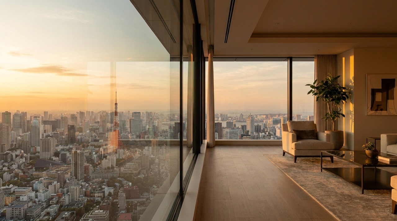 The Land Underneath Is Compounding: How Tokyo's Skyline Rebuild Quietly Reprices Central Ground